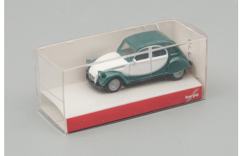 CITROEN 2CV "Charleston", green / white