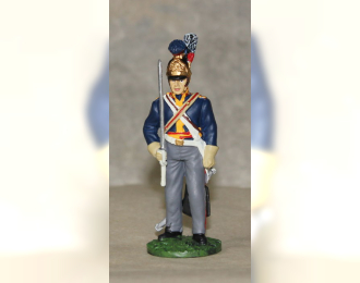 Фигурка Рядовой полка Королевской конной гвардии британской армии, 1815 г.