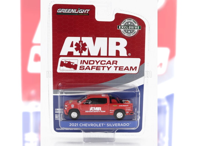 CHEVROLET Silverado Pick-up Amr Indy Car Safety Team (2021), Red