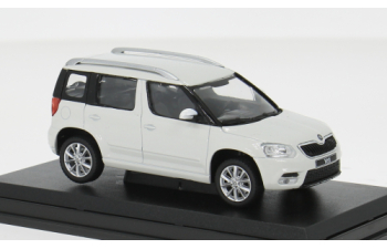 SKODA YETI SUV Facelift (Restayling) (2013), white