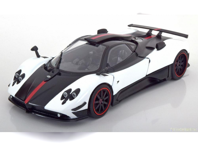 PAGANI Zonda Cinque (2008), white carbon