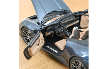PORSCHE 911 Carrera Cabriolet (992.2) (2025), Yachting Blue Metallic