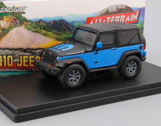 JEEP Wrangler 4х4 MOPAR Edition "The General" 3-dr Soft Top (2010) Blue / Black