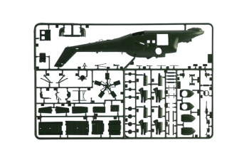 Сборная модель Вертолёт UH-1C & M-24D