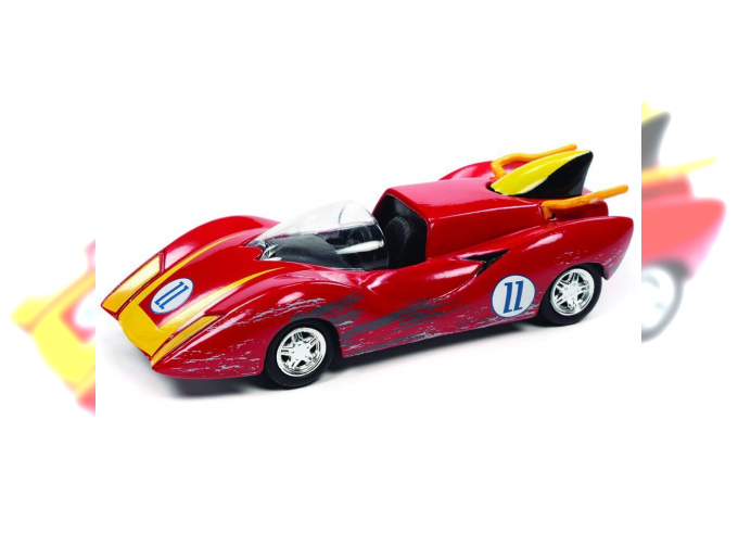 Speed Racer Captain Terror #11 Race Worn Red