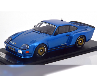 PORSCHE 911 930 Biturbo 3.3 Almeras (1993), Blue Met