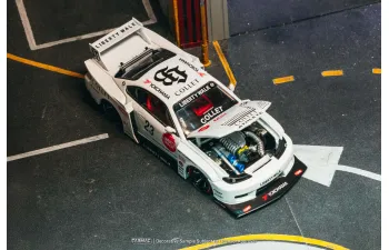 NISSAN Silvia (S15) LB Super Silhouette (2025), white 