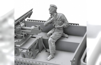 Сборная модель LRDG F30 Gun Truck с фигурками