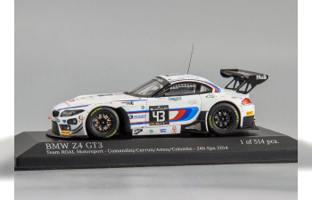 BMW Z4 GT3 - Team Royal Motorsport - Comandini/Cerruti/Amos/Colombo 24h Spa (2014), white