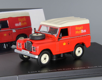 LAND ROVER Serie III-Poste Anglaise "Royail Mail" (1978), red / white