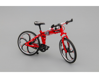 Складной велосипед STAR, красный, 20 см.
