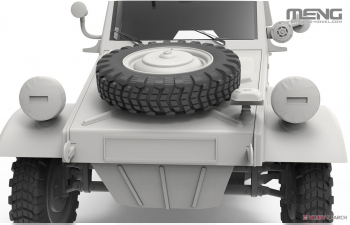 Сборная модель немецкий автомобиль Pkw. K1 Kübelwagen Type -823