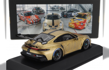 PORSCHE 911 992 Gt3 Cup 5000 Coupe (2022), Matt Gold Black