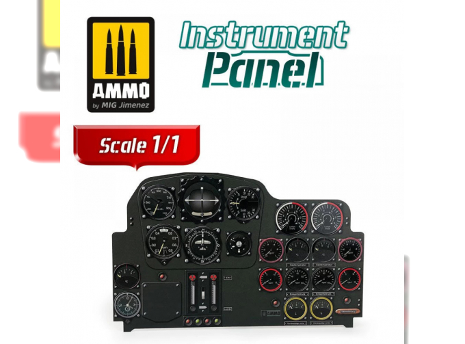 Messerschmitt Me 262 A1 – Instrument Panel 1/1 Scale