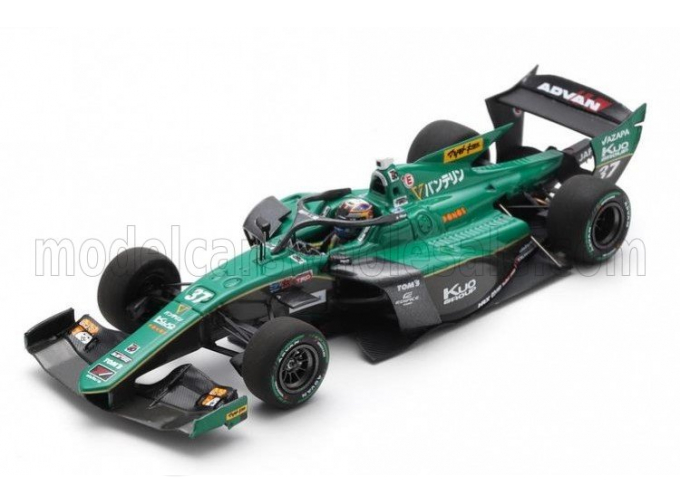 DALLARA Sf23 Trd 01f Team Vantelin Tom's №37 Super Formula Season (2024) Ukyo Sasahara, Green Black