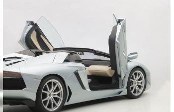 LAMBORGHINI Aventador LP700-4 Roadster (2013), azzuro thesis / light met. blue