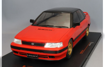 SUBARU Legacy RS (1991), red