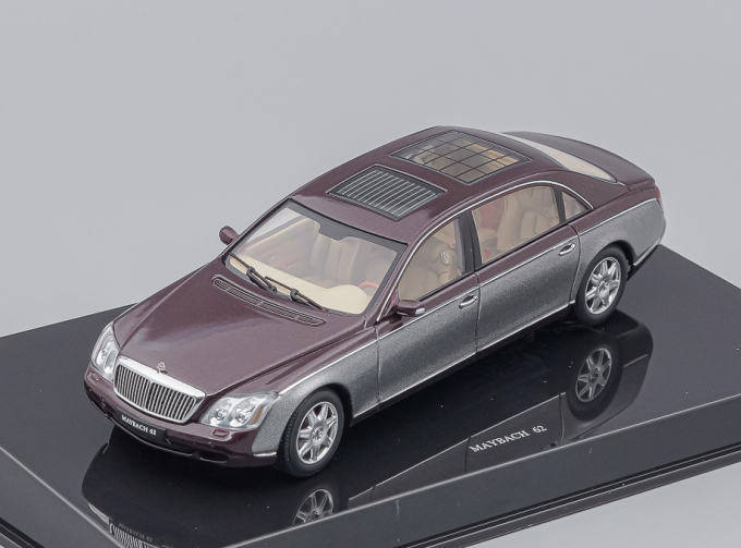 MAYBACH 62 LWB, Ayers Rock Red / Himalayas Grey Bright