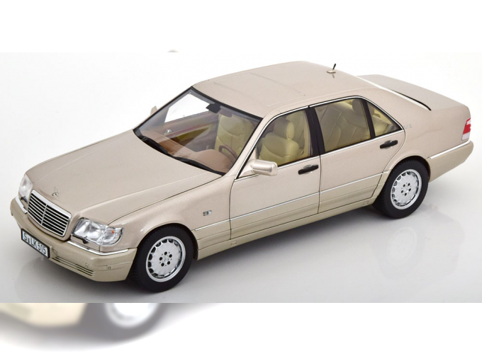 MERCEDES-BENZ S600 (1997), pearl silver