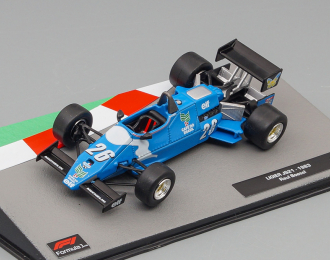 LIGIER F1 Js21 Gitanes №26 Season (1983) Raul Boesel, Light Blue