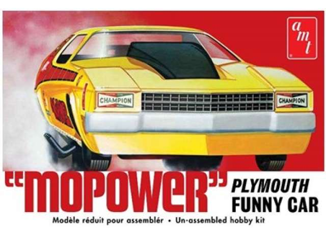 Сборная модель *Mopower* Plymouth Funny Car, plastic modelkit