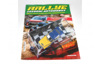 FORD Capri RS 2600 Rallye Wiesbaden W. Rohrl - H. Marecek (1971), blue/yellow