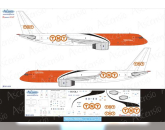 Декаль на самолет тушка-204-100С (TNT)