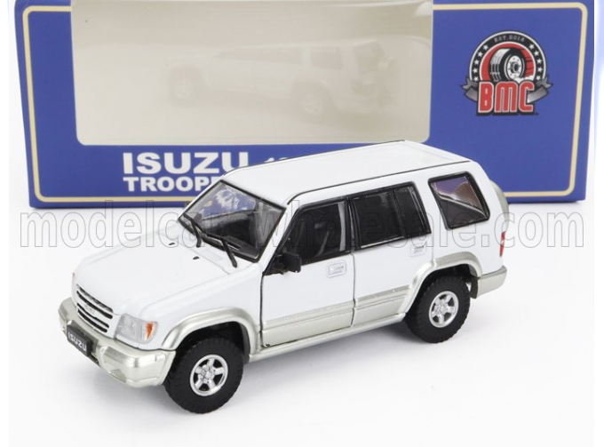 ISUZU Trooper Big Horn (1998), White Silver