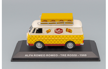 ALFA ROMEO Romeo 1 Van Tre Rossi 1960, Cream Yellow