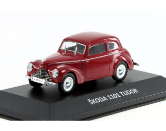SKODA 1101 Tudor (1946), dark red 