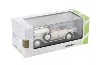 SKODA Hispano Suiza 25/100 PS Cabriolet (1928), beige/ light grey