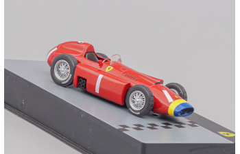 FERRARI F1 D50 №1 World Champion Season (1956) Juan Manuel Fangio, red Yellow Blue
