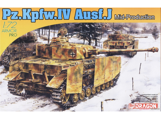 Сборная модель Pz.Kpfw. IV Ausf. J Mid Production