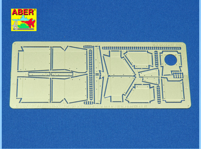 Фототравление для Armoured personnel carrier Sd.Kfz. 25 Ausf. D - vol. 2 - additional set - fenders