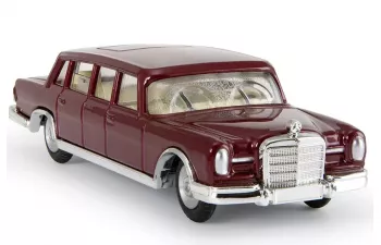 MERCEDES-BENZ 600 Pullman (W100) (1964), dark red