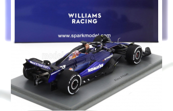 WILLIAMS F1 Fw46 Team Williams Racing №23 Monaco Gp (2024) Alexander Albon, 2 Tone Blue