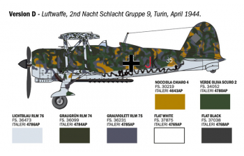 Сборная модель самолет CR.42 FALCO Assault/Night Fighter