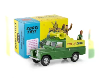 LAND ROVER Public Address Vehicle (1964), green/ yellow