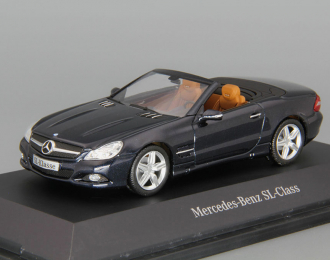 MERCEDES-BENZ SL-Class Roadster R230 (2008), black chromit