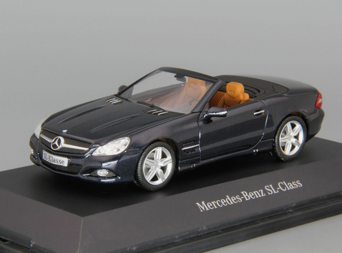 MERCEDES-BENZ SL-Class Roadster R230 (2008), black chromit