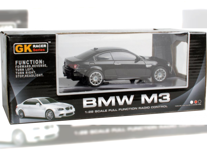 BMW M3 на радиоуправлении, black
