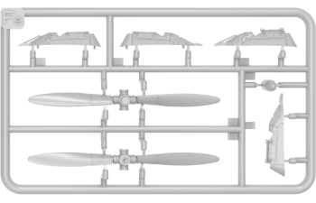 Сборная модель DRAGON WINGS P-47d-11re Thunderbolt Airplane Military 1942