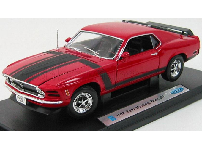 FORD Mustang Boss 302 (1970), red/black