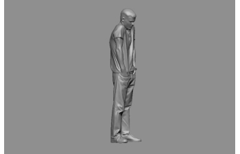 Фигурка Парень пожимает плечи (под покраску)