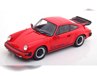 PORSCHE 911 Carrera 3.2 Clubsport Coupe 1989, Red Black