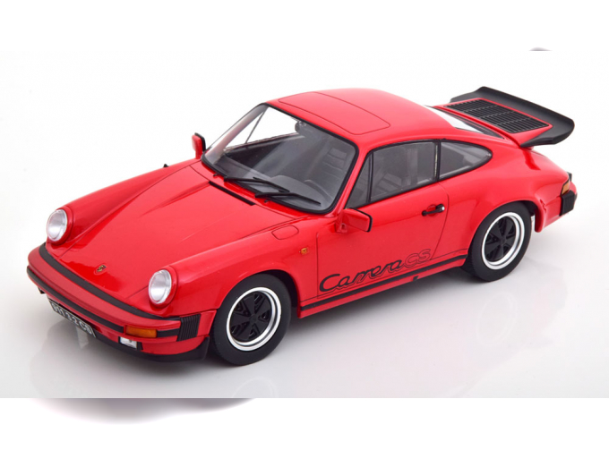 PORSCHE 911 Carrera 3.2 Clubsport Coupe 1989, Red Black