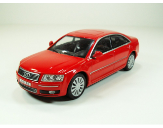 AUDI A8 Limousine, red