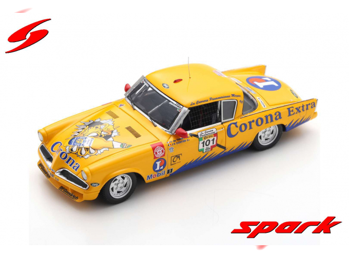 STUDEBAKER #101 Winner Carrera Panamericana P.de Thoisy - J-P. Gontier (1999), yellow