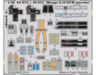 Mirage F.1CT/CR interior S.A. Kitty Hawk