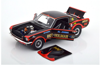 FORD Mustang A/FX Batcar, Rice & Holman (1965), black red